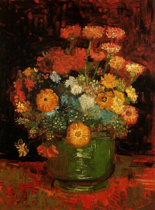 Vincent Van Gogh The flowers The Masterpieces of Art
