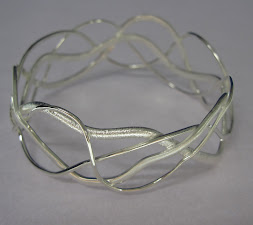 Sterling Silver Squiggle Bangle