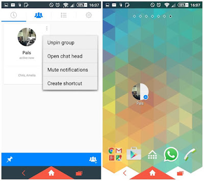 How to make a group shortcut for Facebook Messenger How to make a group shortcut for Facebook Messenger
