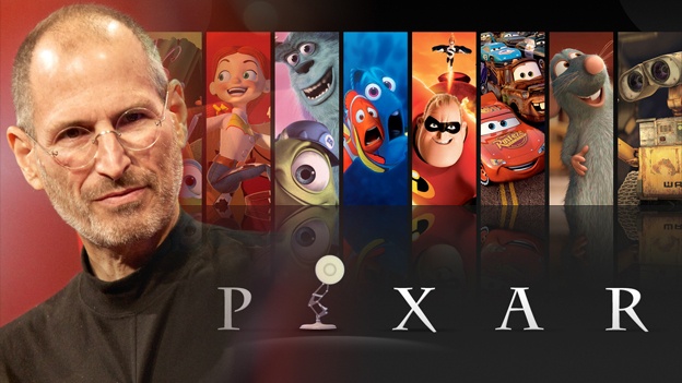 What is the connection between steve jobs and pixar