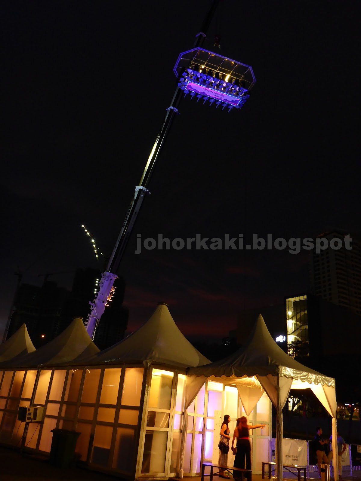 Dinner In The Sky Malaysia In Johor Puteri Harbour Jk1492 Johor Kaki Travels For Food
