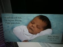 birth announcement white house
