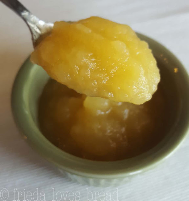 Frieda Loves Bread EASY Thick No Sugar Added Applesauce Pressure