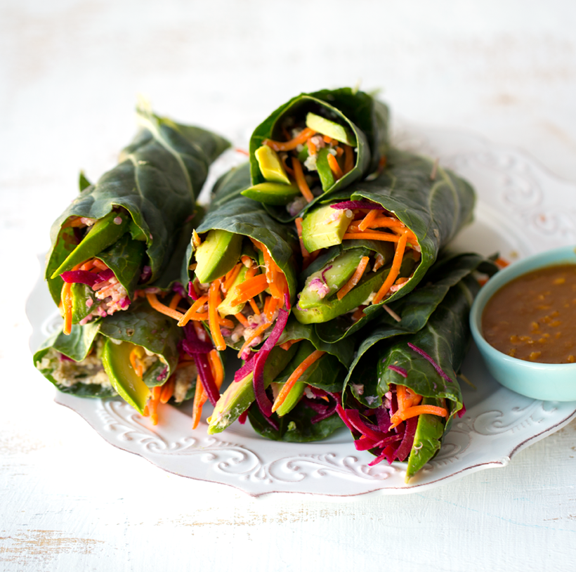 collard wraps collard wraps