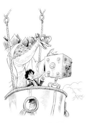 Fortunately, the Milk page illustration by Chris Riddell