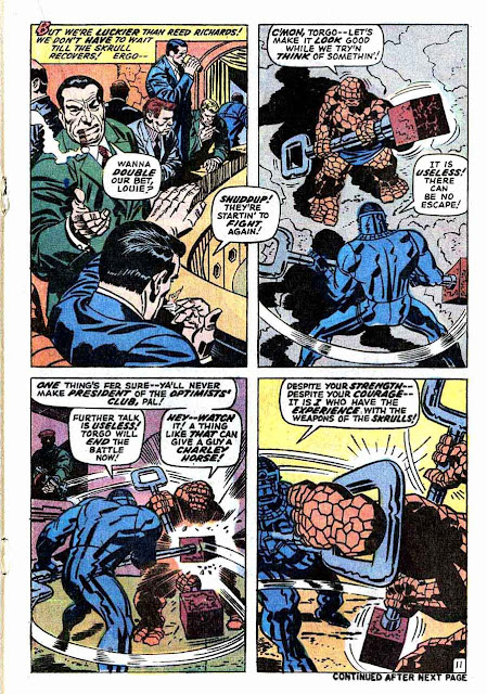 Fantastc Four v1 #93 marvel 1960s silver age comic book page art by Jack Kirby Fantastc Four v1 #93 marvel 1960s silver age comic book page art by Jack Kirby
