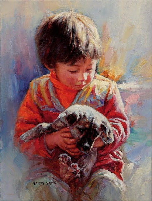 Children Paintings By Chinese Painter “Barry Yang”