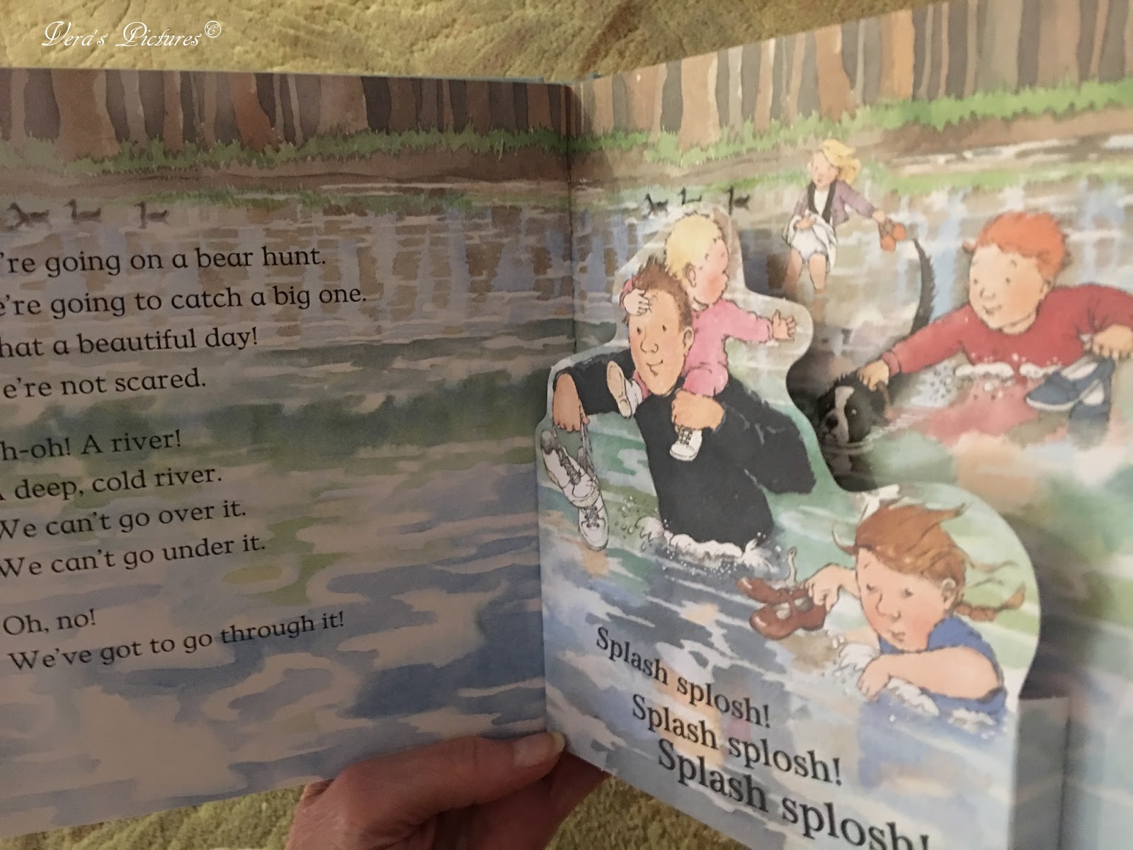 Chat with Vera We're Going on a Bear Hunt Snow Globe Edition by