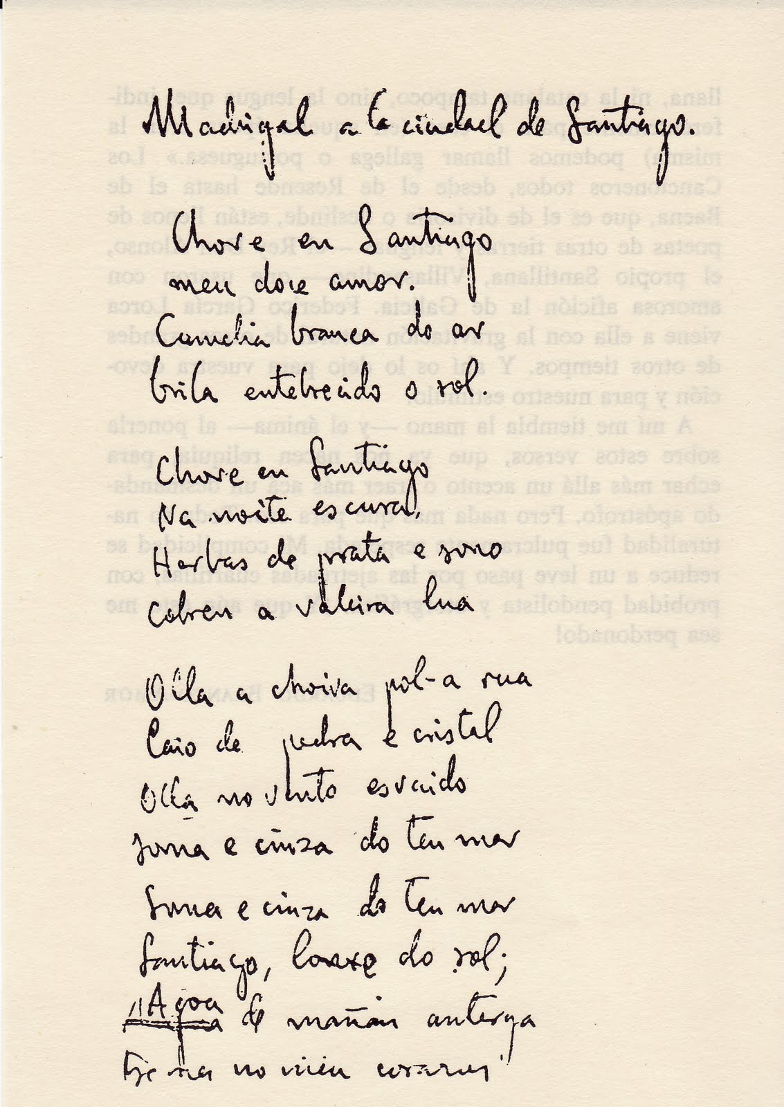 Musica Y Poesia Lorca Poeta Gallego