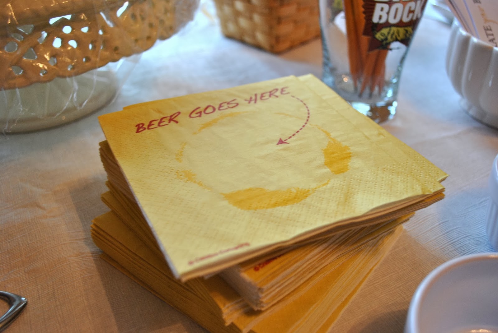 First Annual Beer Tasting Party as for me and my house