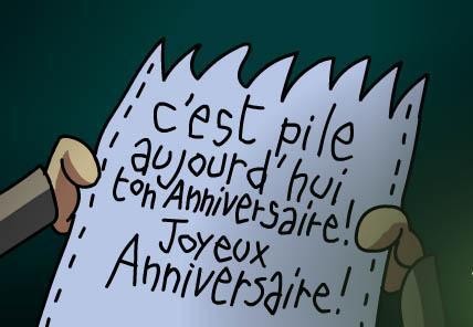 Aujourd Hui C Est Mon Anniversaire