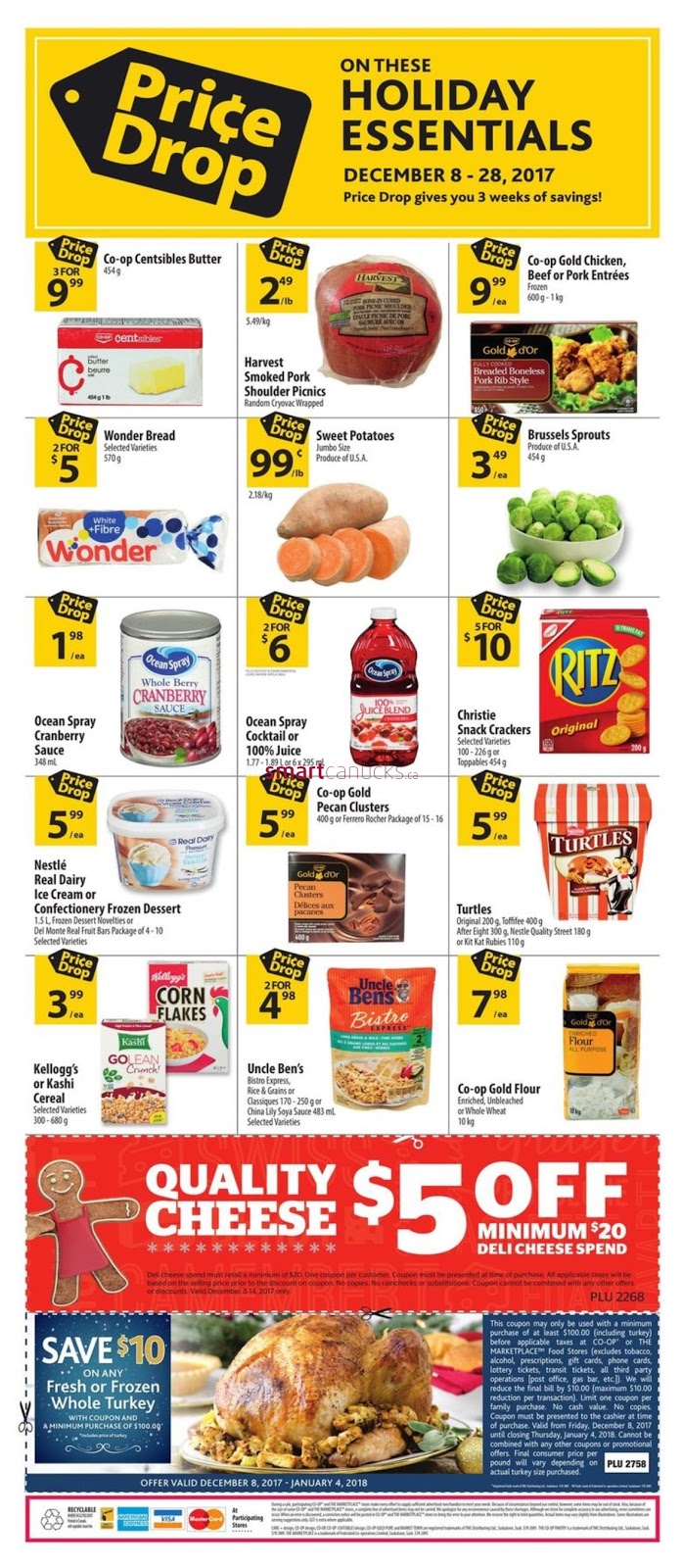 co op weekly flyer december 8 14 2017 coop weekly flyer