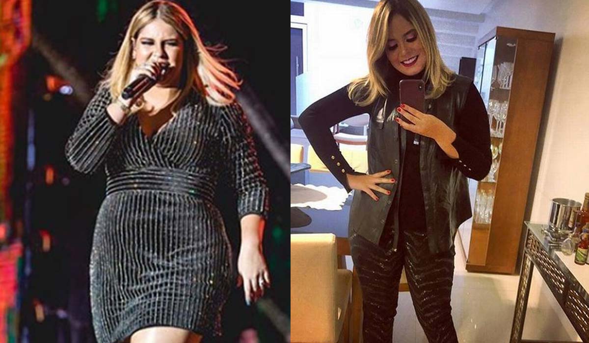 Marília Mendonça aparece 20 kg mais magra e surpreende fã: 'Irreconhecível'