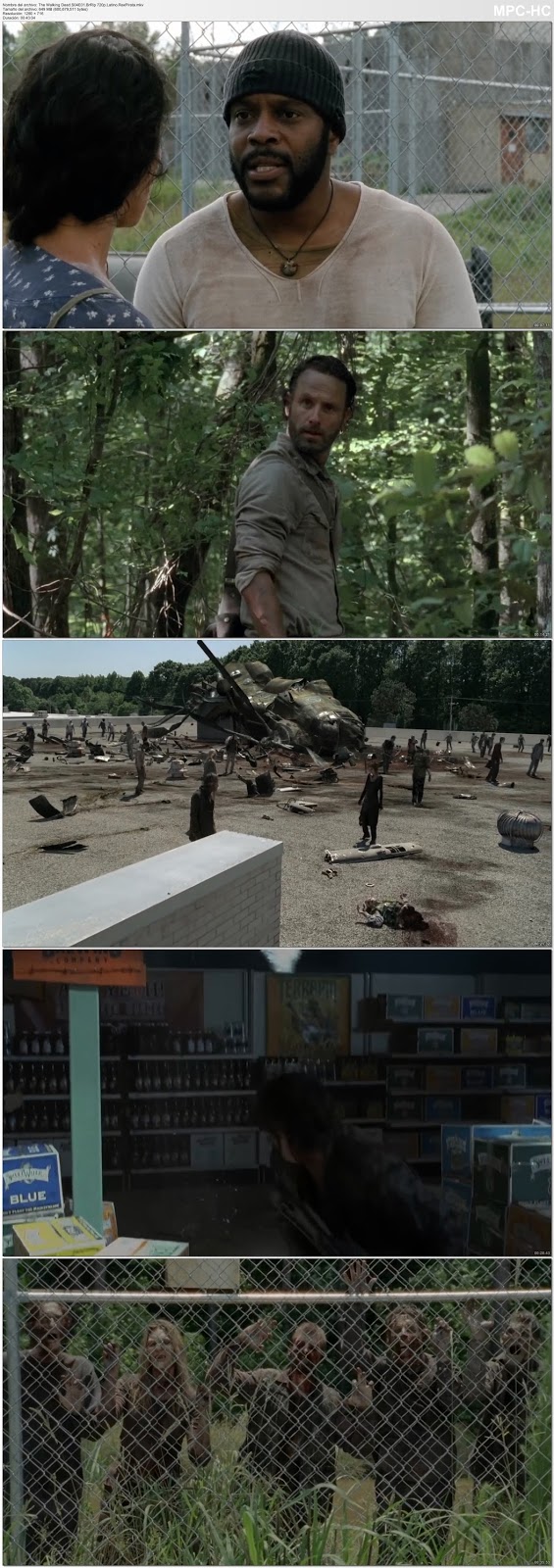 Capturas de la película.