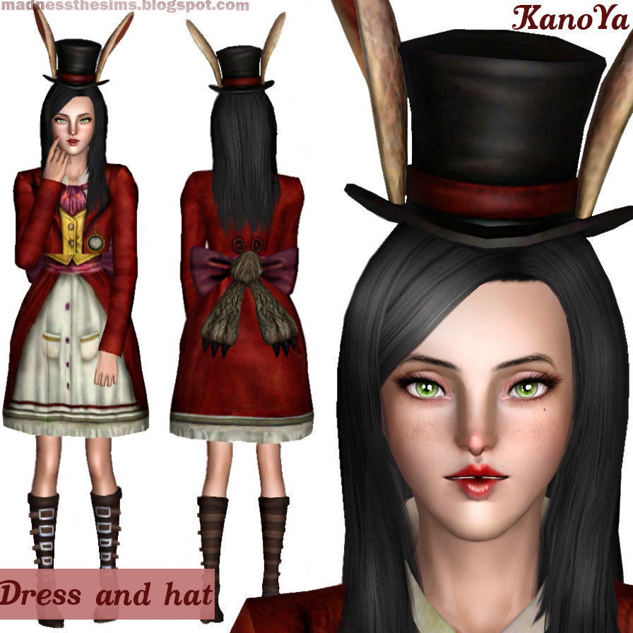MadnessOfKanoYa: Dress and hat from AMR