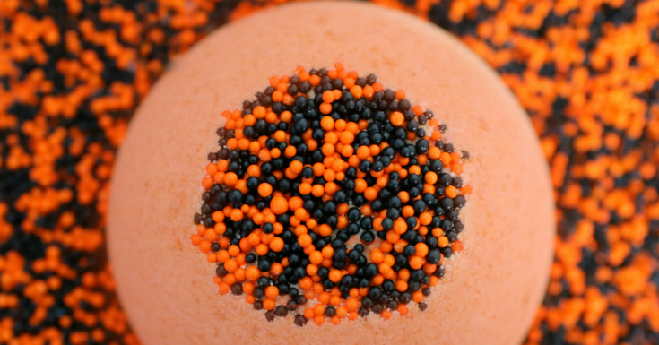 Halloween Bath Bomb With Ring Inside Halloween Bath Bomb With Ring Inside