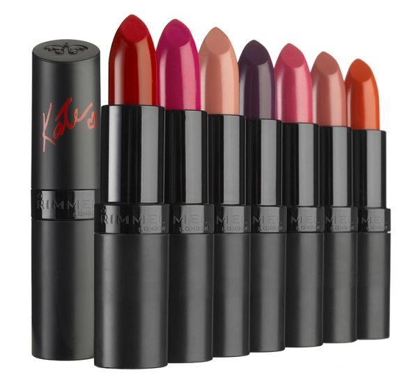 Kate Moss' Rimmel collection - Celebrating 10 years with Rimmel