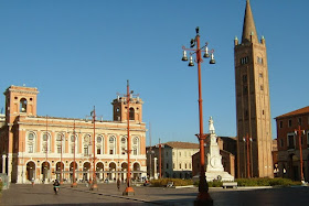 Piazza Saffi is the main square in the centre of Forlì