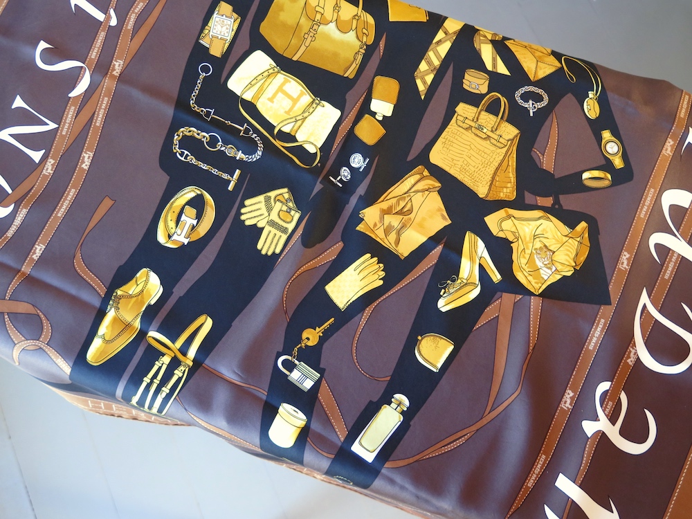 MaiTai's Picture Book How to wash your Hermes silk scarf