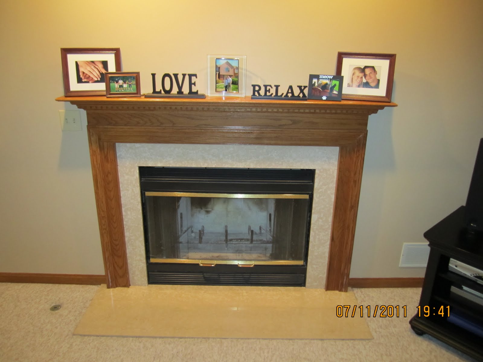 Room That Started Out With Beautiful Custom Oak Trim If You Have Oak