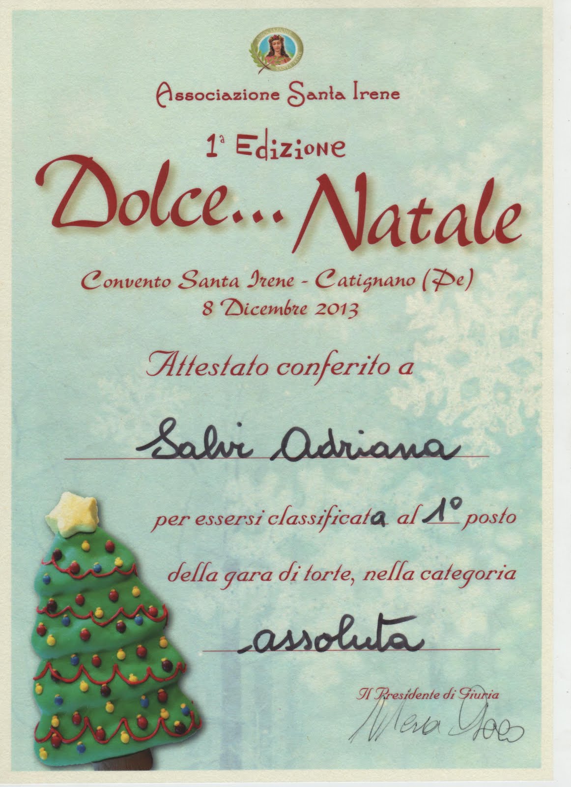 Gara di torte:  Dolce... Natale