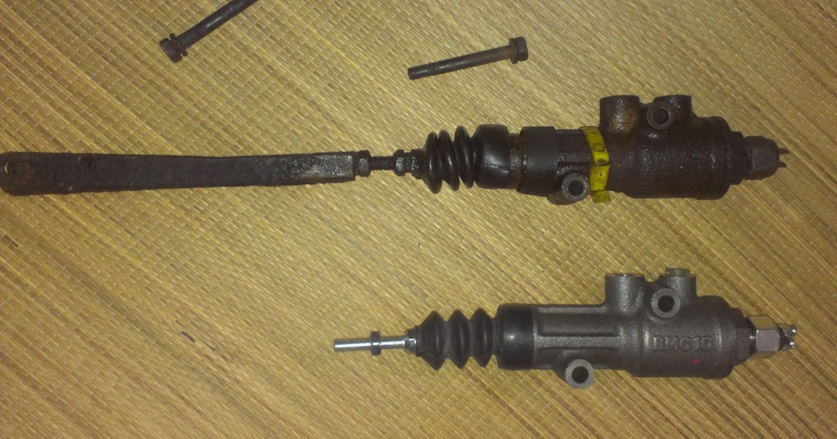 Mike's Austin A40 Somerset New master cylinder ready to go in..