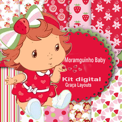 kit digital moranguinho baby gratis