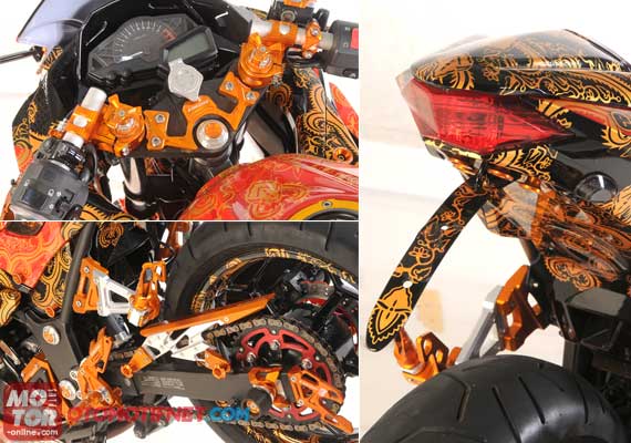 Foto , Gambar Dan Cara Modifikasi Ninja 250 Fi Terbaik Dan Terbaru 2016