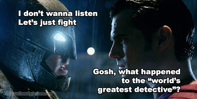 Stubborn, blind, asshole, this Batman is. batman v superman movie meme