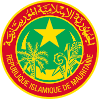 Logo Gambar Lambang Simbol Negara Mauritania PNG JPG ukuran 200 px