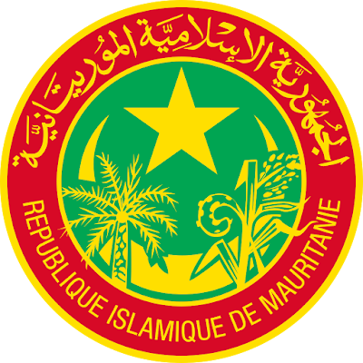 Logo Gambar Lambang Simbol Negara Mauritania PNG JPG ukuran 400 px