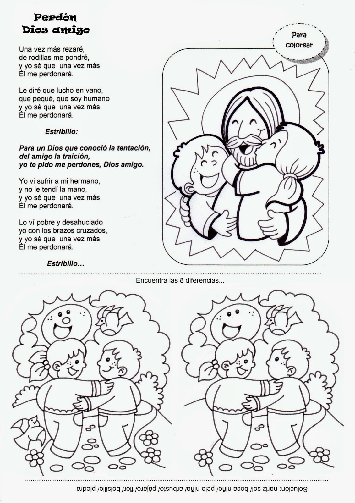 El Rincón de las Melli: CANCIÓN: Perdón Dios amigo