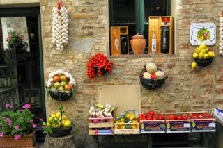 Al mercato – alimentari in Colle, Tuscany