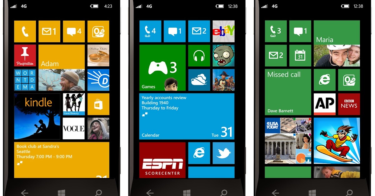 Ios windows phone. Ios windows phone