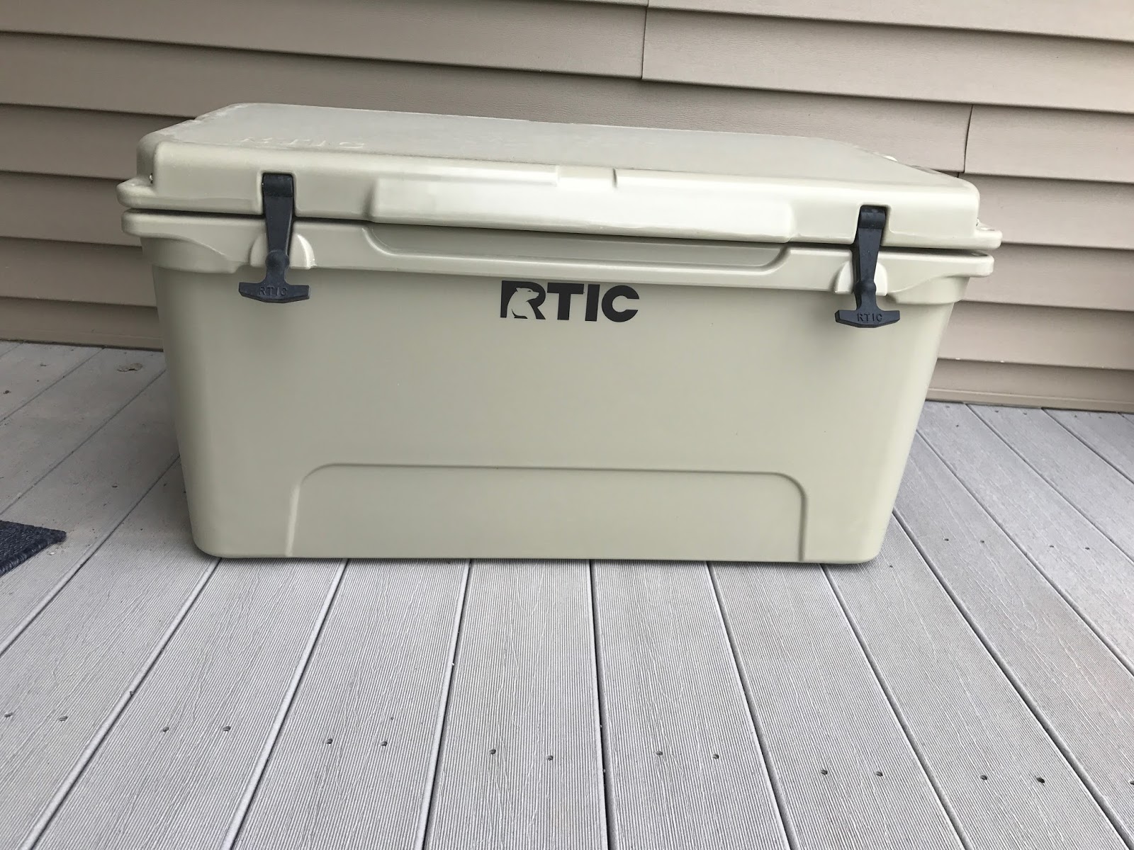 Review RTIC 65 Quart Cooler (Tan) Woodward Acres Tree Farm and
