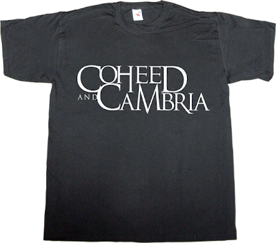 rock progressive Coheed & Cambria t-shirt ephemeral-t-shirts