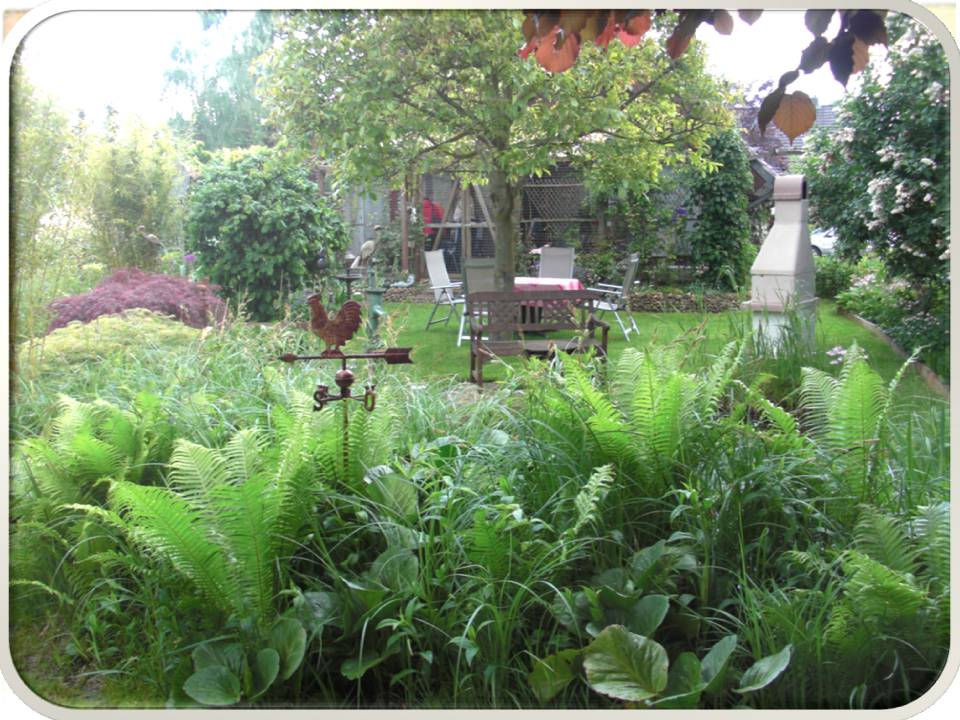 Gartenkuchen Besuch der Offene Garten 2011