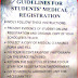 ''GUIDELINES FOR NEWLY ADMITTED STUDENT'S MEDICAL REGISTRATION'' | Auchi Poly