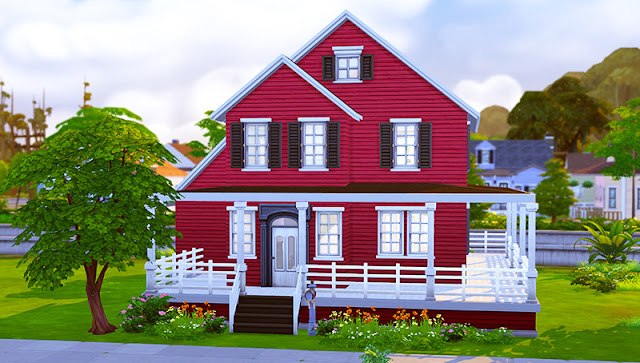 Sims 4 Craftsman House