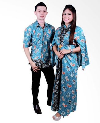 Model Gamis Batik Orang Gemuk couple Model Gamis Batik Orang Gemuk couple