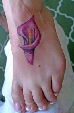 About Lady: Lily Flower Tattoo Designs