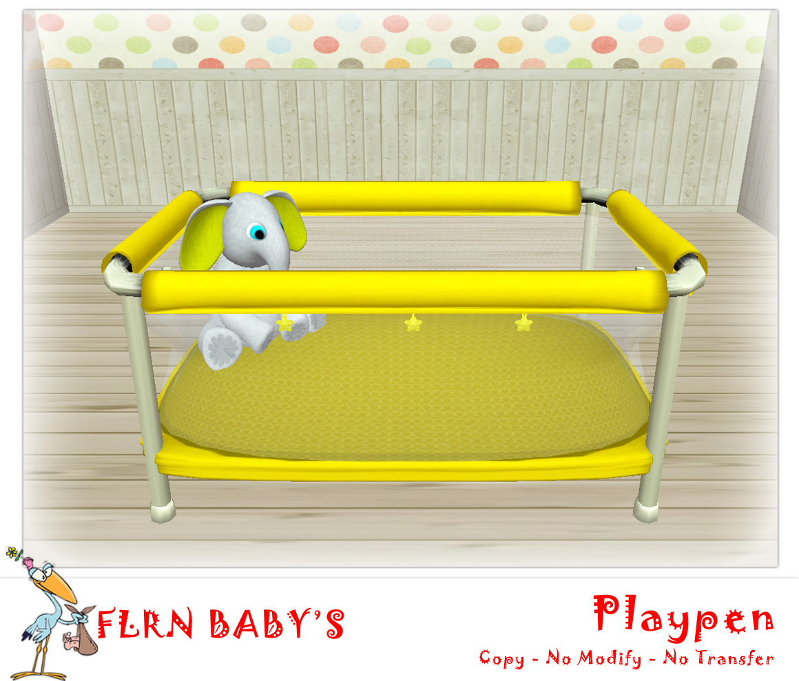 FLRN BABY'S Elephant Playpen!! Zooby compatible with the baby (With