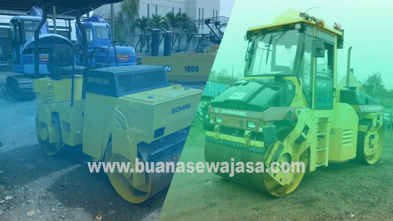 Harga Sewa Alat Berat Tandem Roller