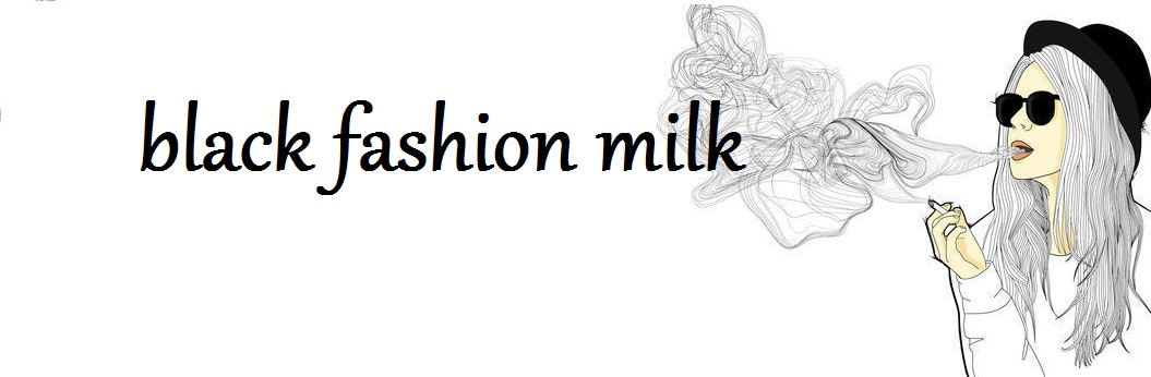                                       black fashion milk