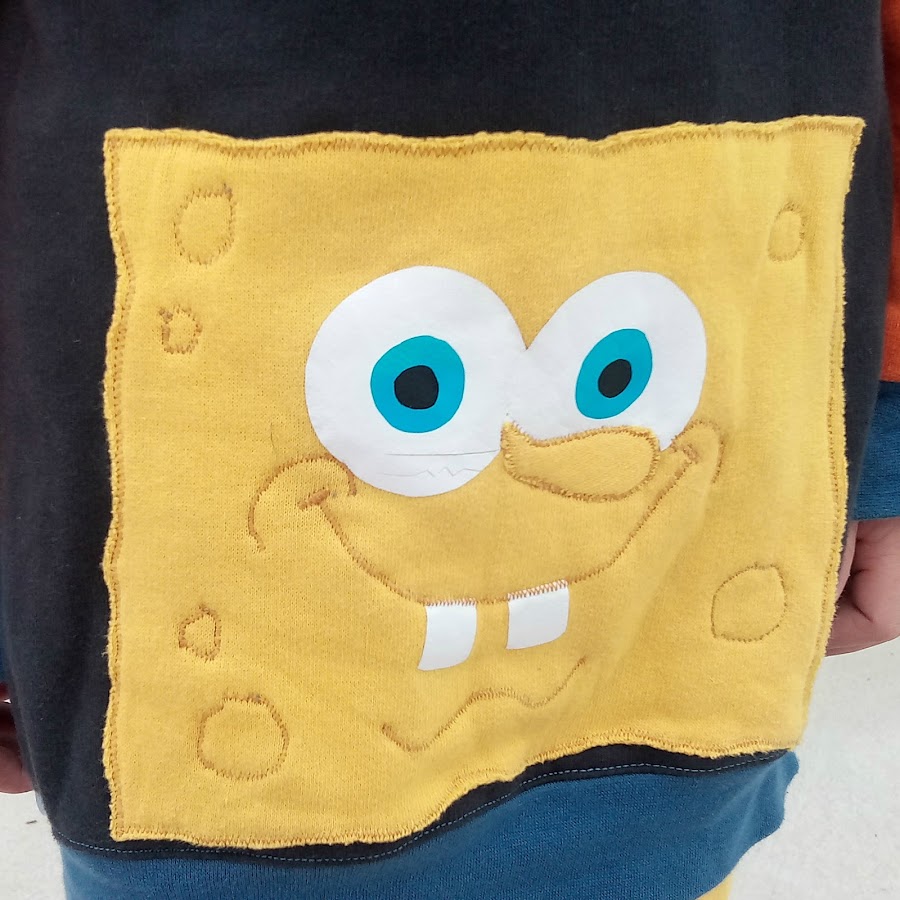 Sudadera bob esponja handmade