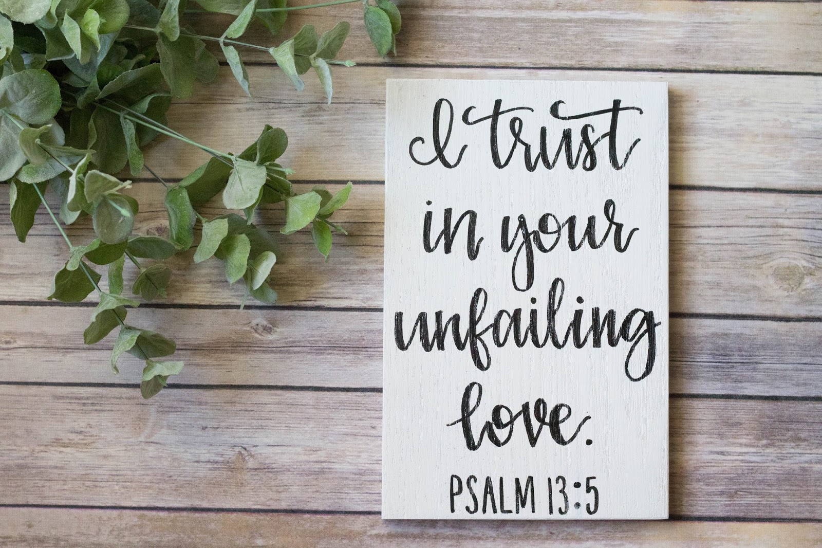 Decorating with Bible Verses A Hopeful Hood