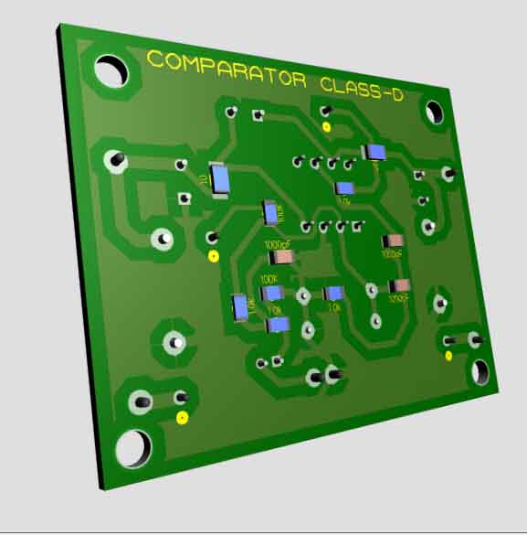Comparator Circuit ClassD Amplifier Electronic Circuit
