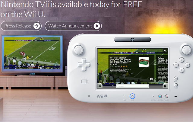 i.TV Nintendo TVii partnership Wii U