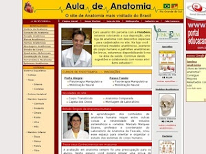 Site "Aula de Anatomia"