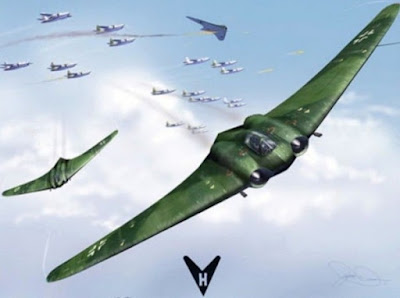 ΜΟΙΑΖΕΙ ΜΕ ΕΞΩΓΗΙΝΟ ΣΚΑΦΟΣ – Αυτό είναι το επαναστατικό «αόρατο» αεροπλάνο των Ναζί  